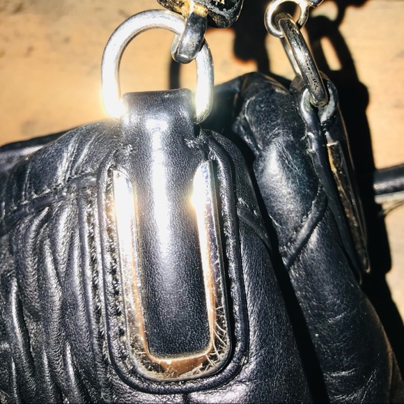 Coach Madison Phoebe Black Leather Purse - Picture 7 of 11